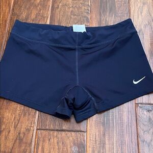 Like NEW Nike Performance Women's 3.75'' Navy Blue Spandex. Size M.